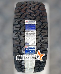 Lốp (Vỏ) Xe BFGoodrich 285/60R18 118/115S All Terrain T/A KO2