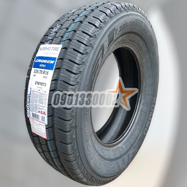Lốp (Vỏ) Xe Kumho 235/70R16 106T Crugen HT51 - Ảnh 2