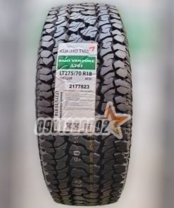 Lốp (Vỏ) Xe Kumho 275/70R18 125R Road Venture AT51