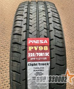 Lốp (Vỏ) Xe Presa 225/70R15C 8PR 112R PV98